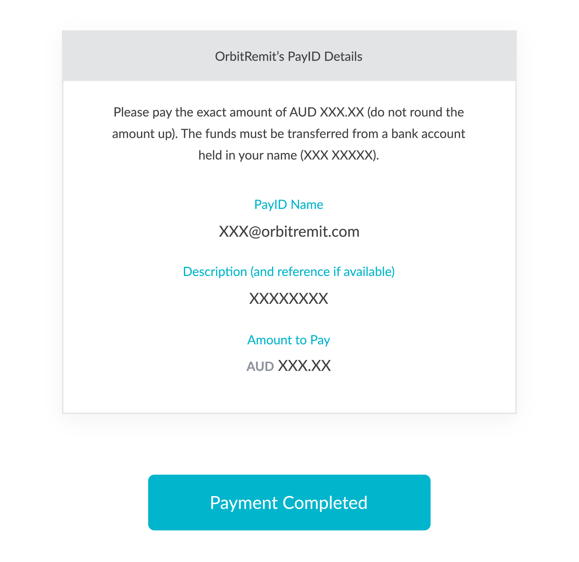 How to use PayID – OrbitRemit